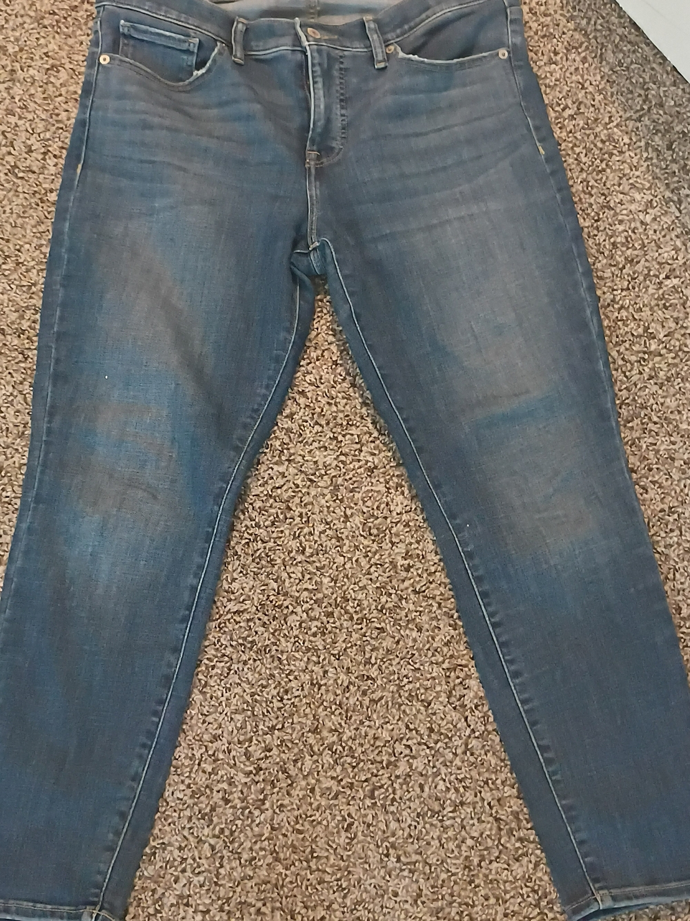 Lucky Brand Women's Skinny Jeans in Faded Blue Wash